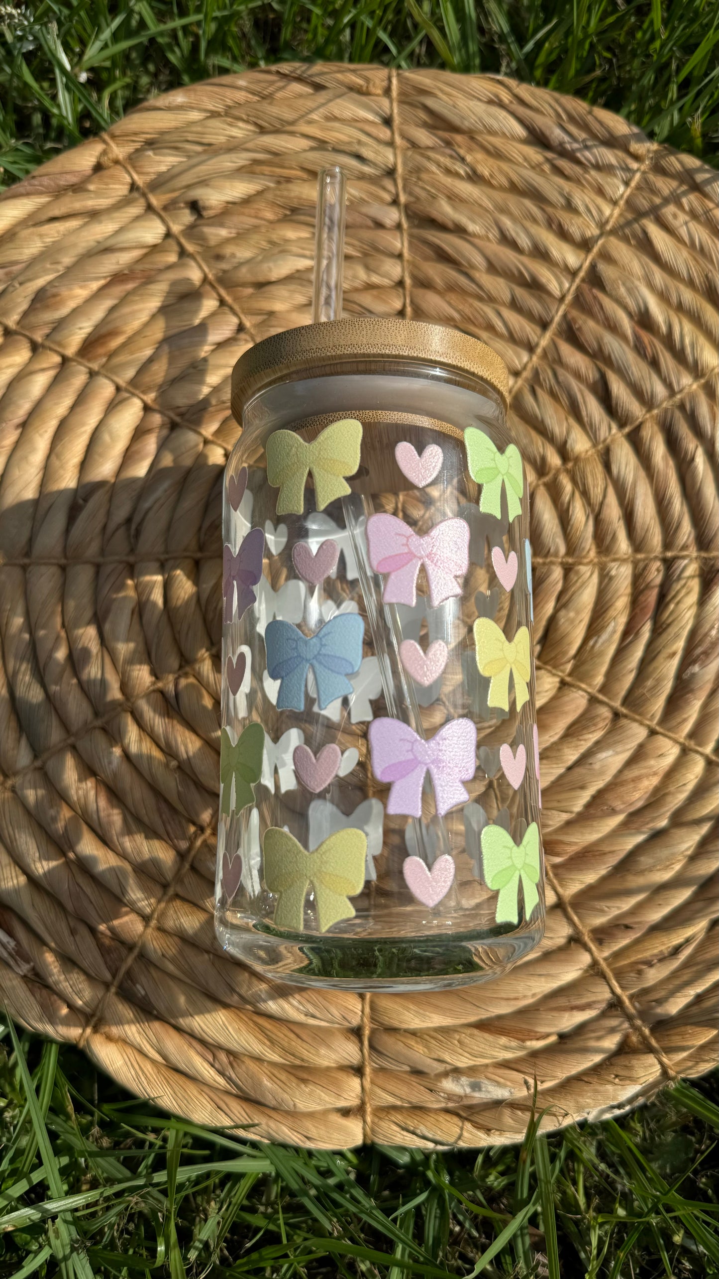 Pastel Bows Cup