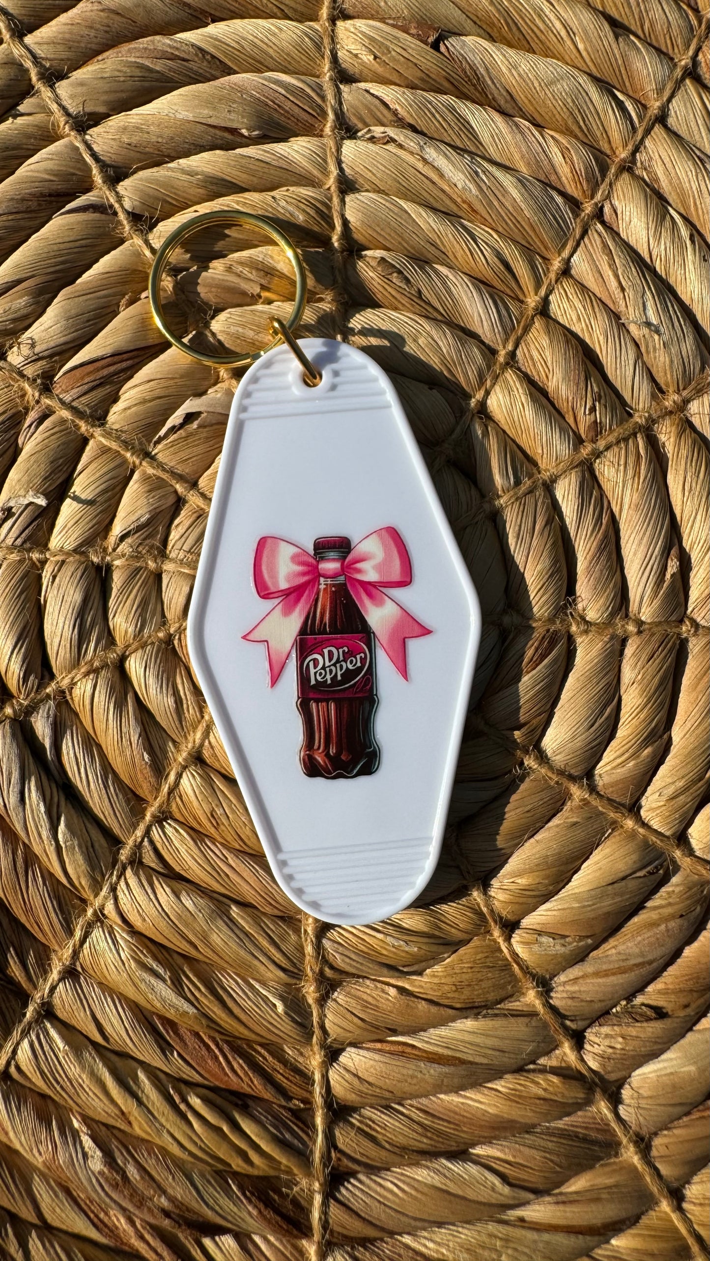 Dr. Pepper Keychain