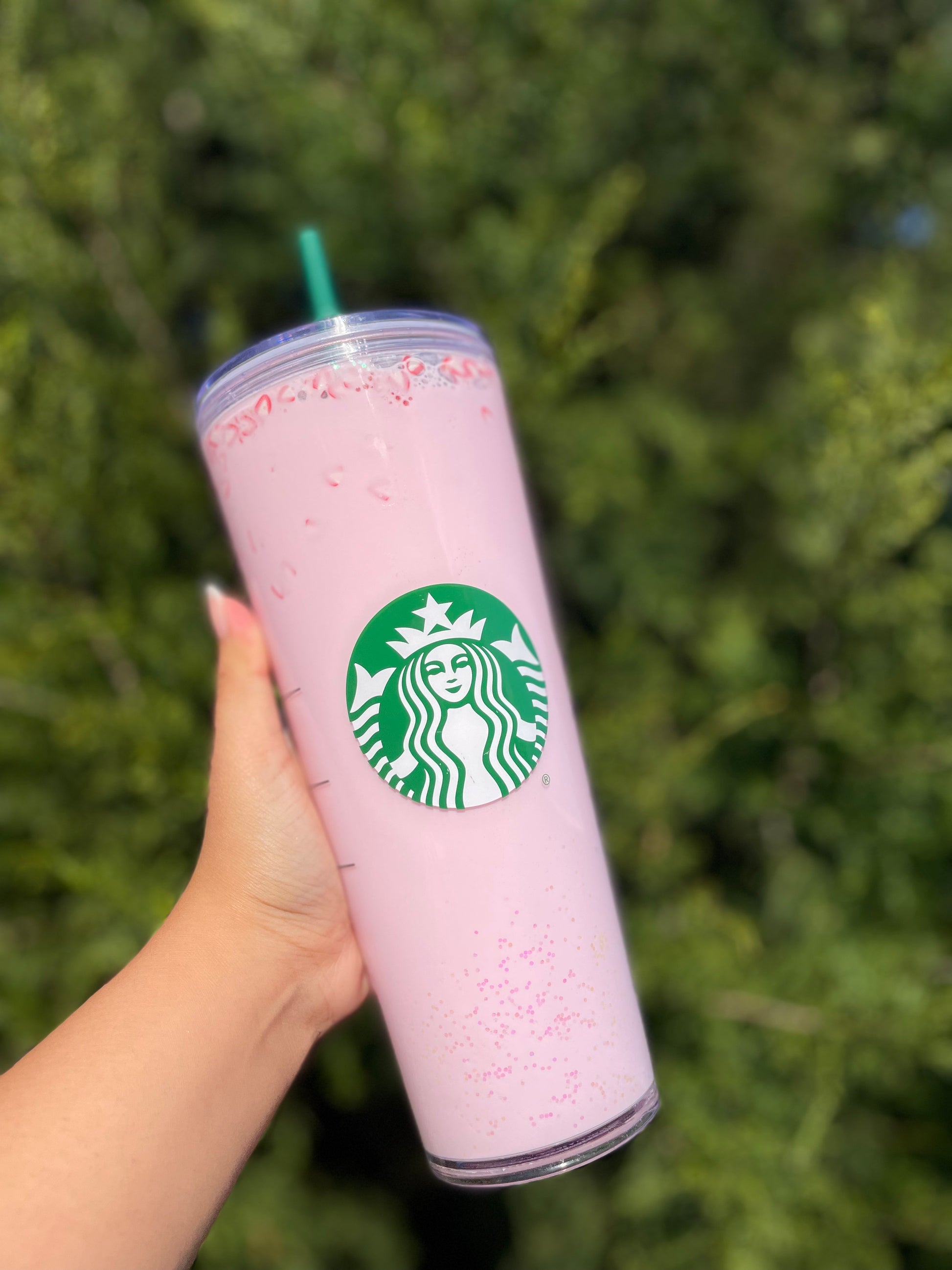 Pink Drink Tumbler, the Pink Drink, Starbucks Pink Drink, Pink Drink Snow  Globe Tumbler, Pink Drink Cup, Starbucks 